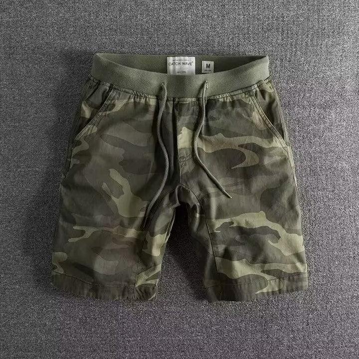 Mäns Kamouflage Shorts för Äventyr och Fritid