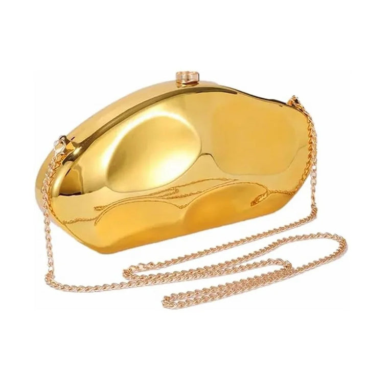 Kvinnors Elegant Strukturerad Clutch för Specialtillfällen