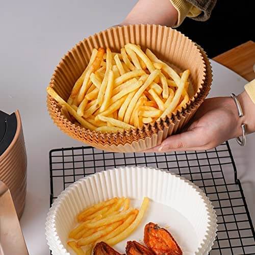 Engångsfoder airfryer för krispiga resultat och enkel disk