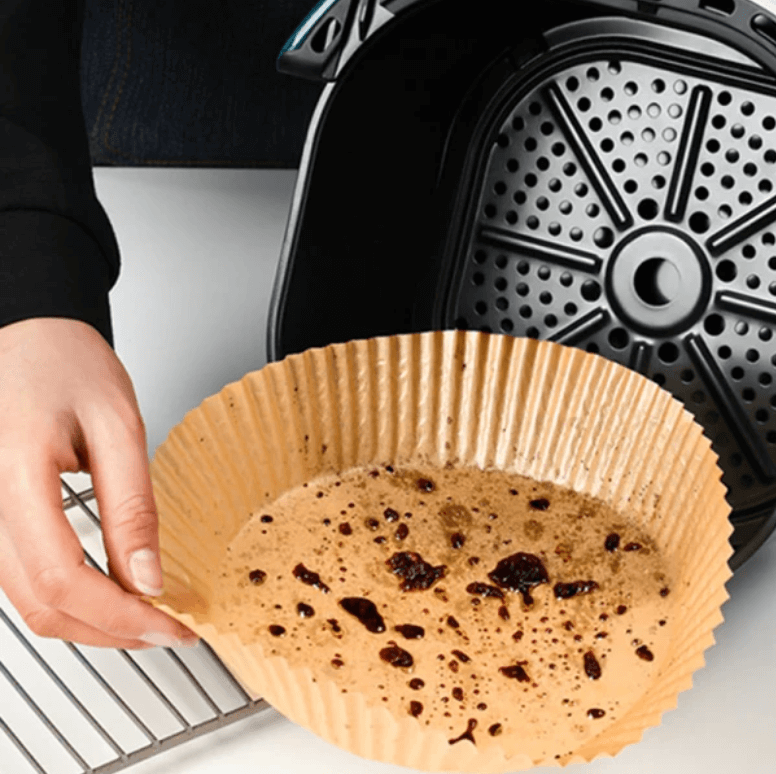 Praktiska engångsfoder airfryer för hälsosam matlagning