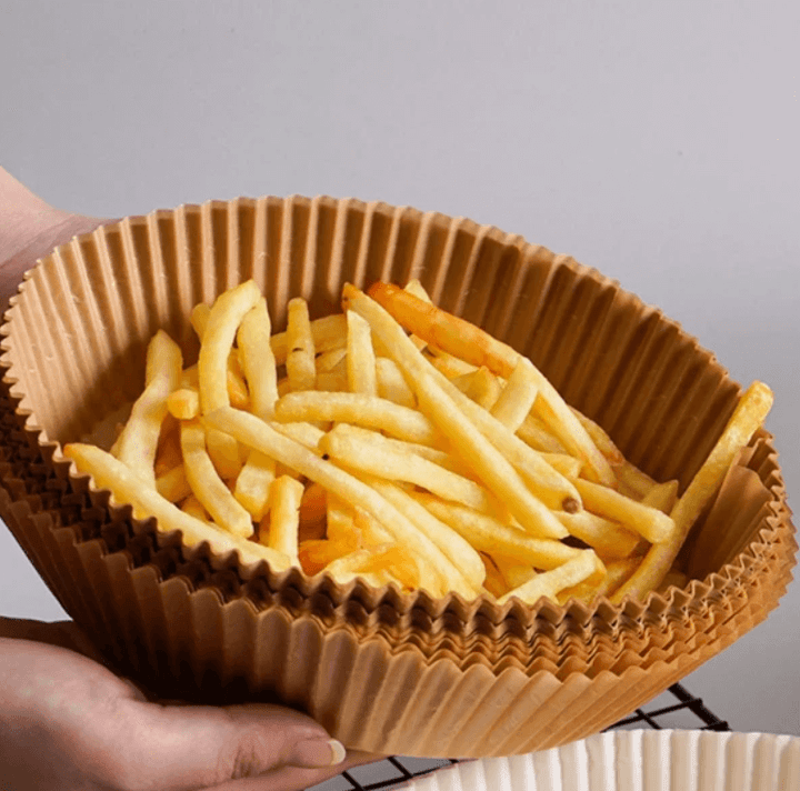 Köksartiklar: Airfryer bakplåtspapper non-stick, 50 st