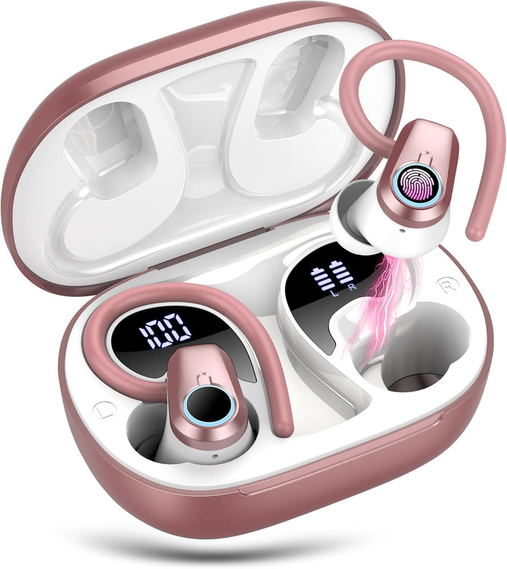 Wireless Sports Earbuds with Active Noise Cancellation and Long Battery Life