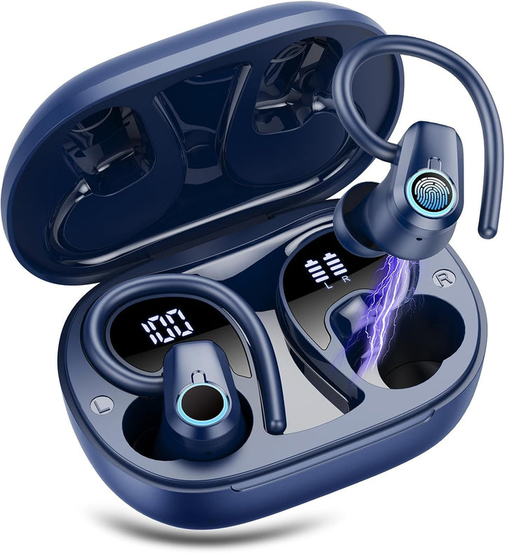 Wireless Sports Earbuds with Active Noise Cancellation and Long Battery Life
