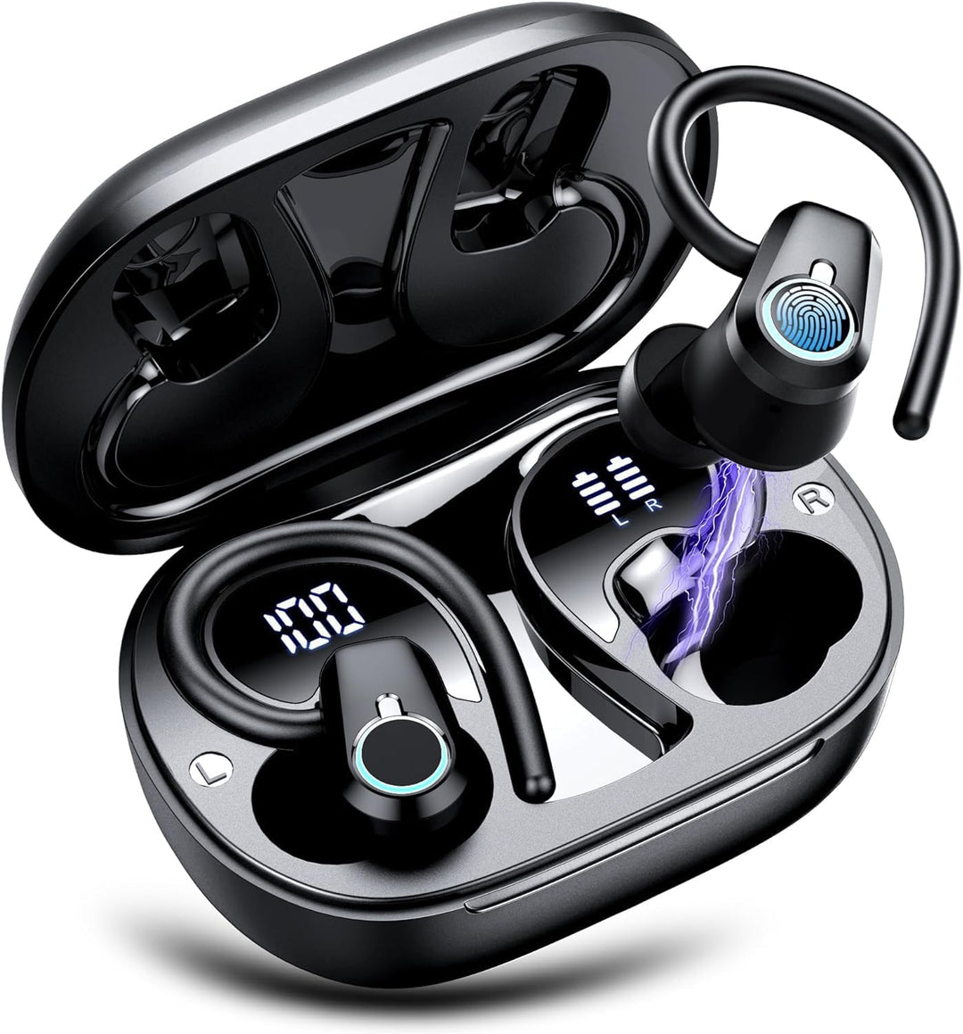 Wireless Sports Earbuds with Active Noise Cancellation and Long Battery Life