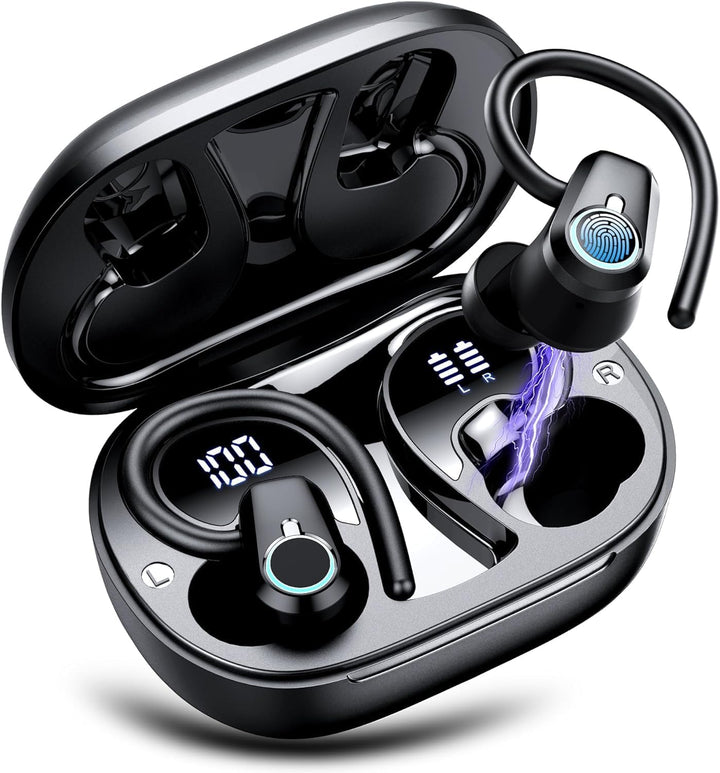 Wireless Sports Earbuds with Active Noise Cancellation and Long Battery Life