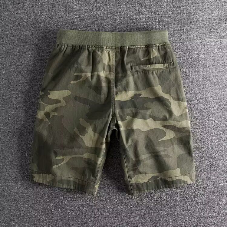 Mäns Kamouflage Shorts för Äventyr och Fritid