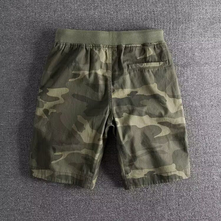 Mäns Kamouflage Shorts för Äventyr och Fritid