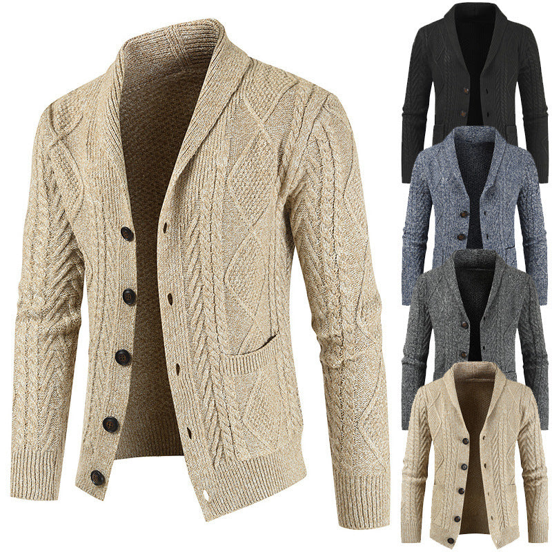 Cárdigan de hombre de estilo atemporal para elegancia y comodidad