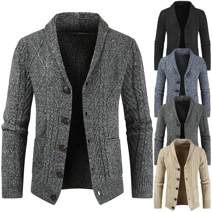 Cárdigan de hombre de estilo atemporal para elegancia y comodidad