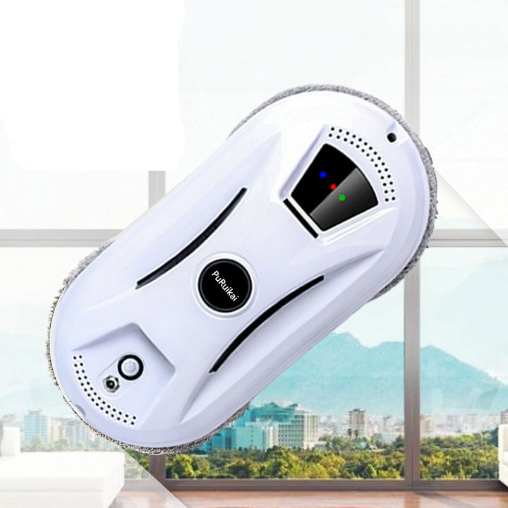 Smart fönsterrengöringsrobot för enkel och automatisk städning av fönster. Perfekt för smarthem.