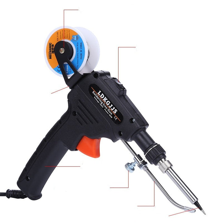 Precisionslödpistol 60W för detaljerad lödning på kretskort och komponenter inom elektronik.