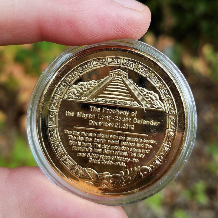 Premium aztekisk kalender medaljong, högkvalitativ replika, berikar varje rum.