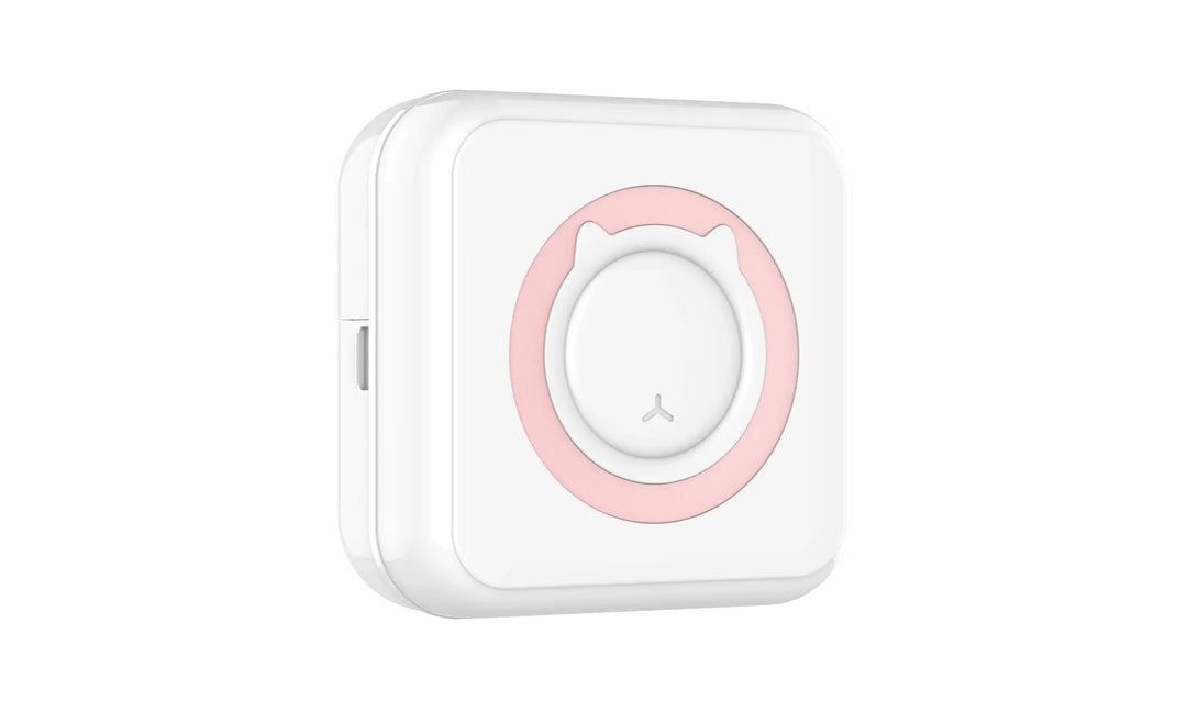 Appstyrd miniskrivare med Bluetooth. Skriv ut termiska foton och etiketter trådlöst.