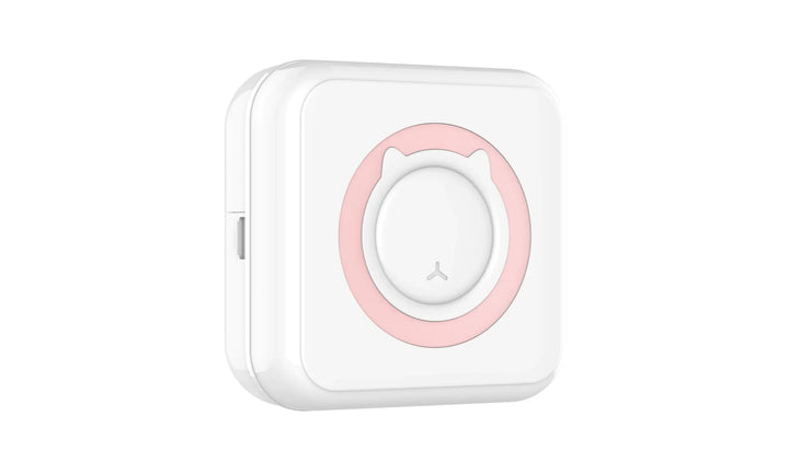 Appstyrd miniskrivare med Bluetooth. Skriv ut termiska foton och etiketter trådlöst.