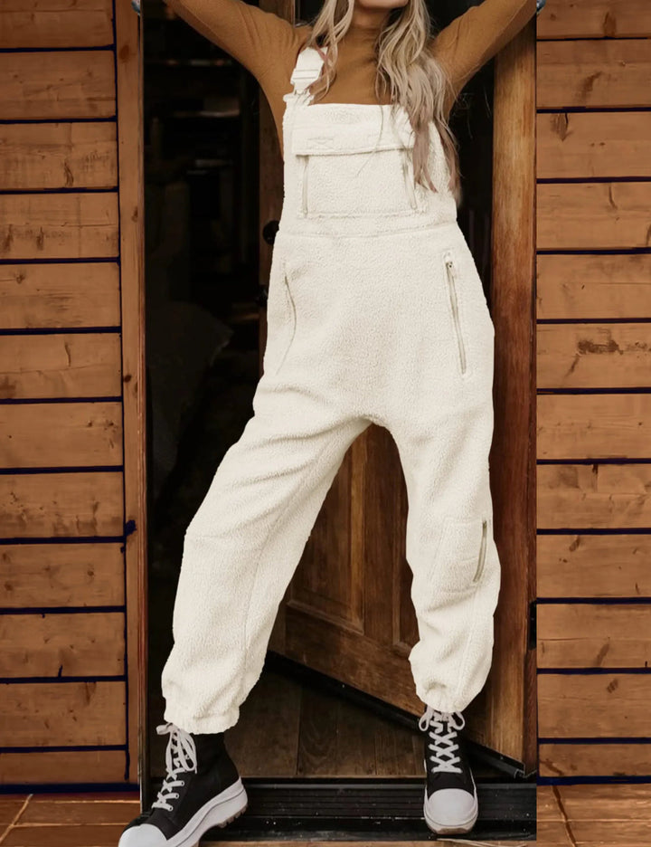 Bekväm damjumpsuit i avslappnad stil. Mjuk loungewear byxdress för vardagsbruk.