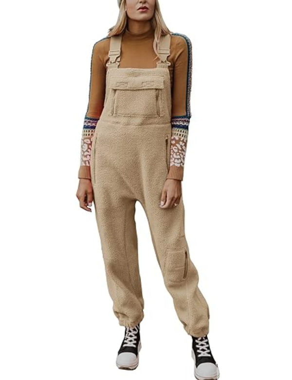 Stilren damjumpsuit för komfortabla dagar. Perfekt helgoutfit och mångsidig byxdress i mjukt material.