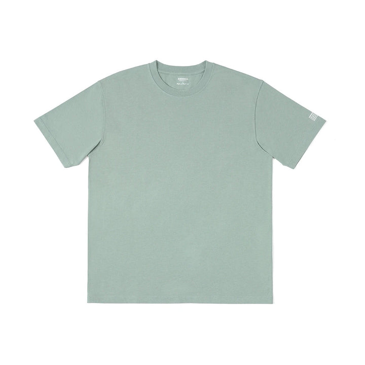 Mjuk och bekväm herr t-shirt, stilren design. Kortärmad basic överdel för vardagsbruk med optimal komfort.