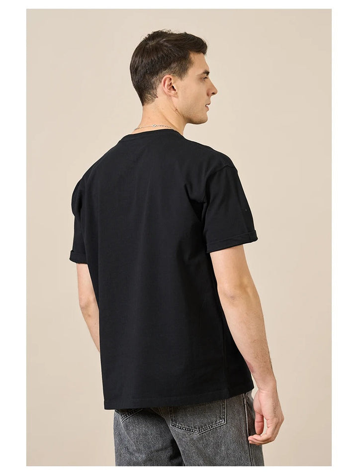 Essential herr t-shirt, kortärmad och bekväm för alla tillfällen. Stilren basic överdel för vardag och avkoppling.