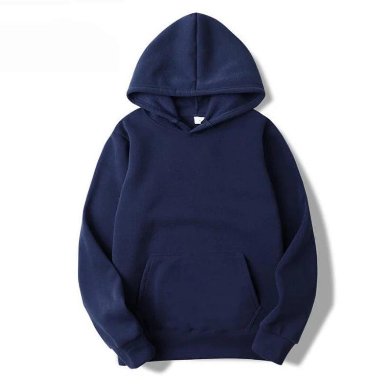 Mångsidig herrhoodie med fickor för ultimativ komfort. Idealisk för både vardag och avslappnade tillfällen.