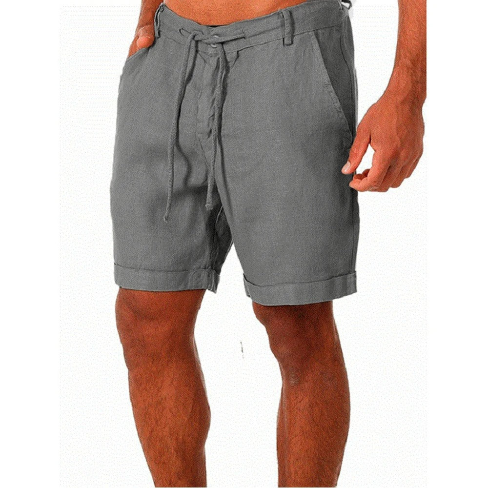 Mångsidiga herrshorts för sommar och fritid. Bekväma, enfärgade och lättstylade för herrmode.