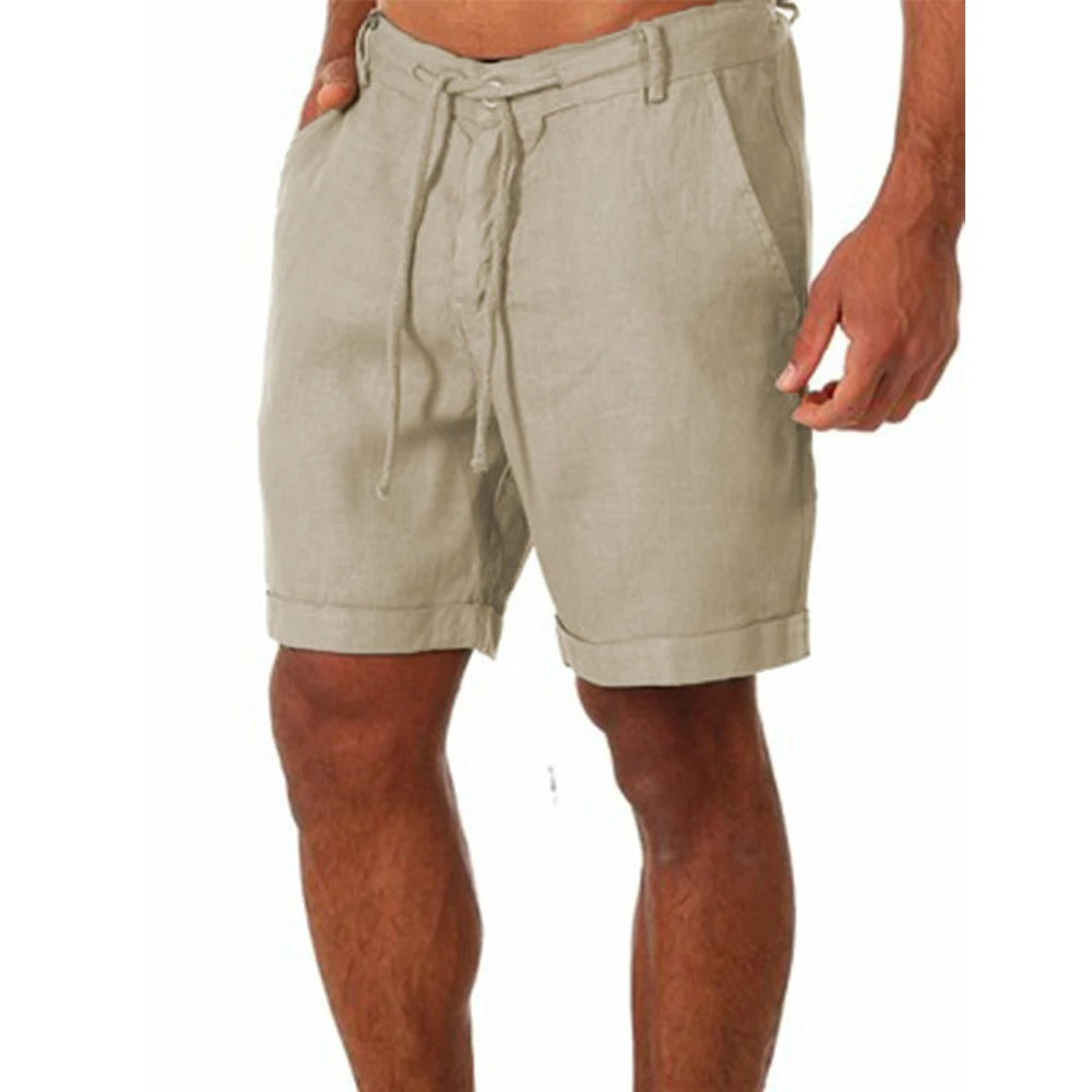 Enkla och bekväma herrshorts, perfekta sommarshorts för en avslappnad fritidslook.