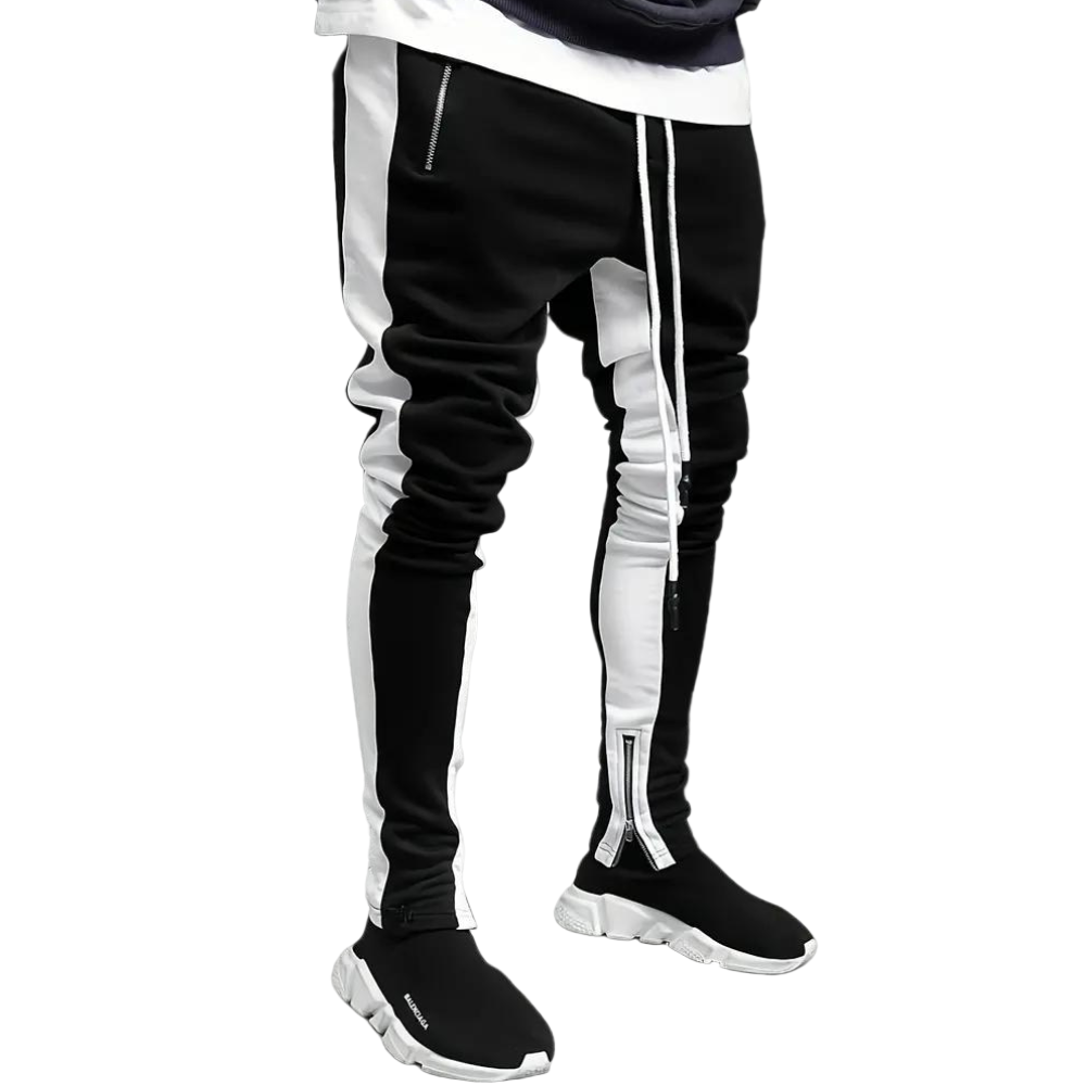 Bekväma joggingbyxor för män i avslappnad stil, perfekta för en aktiv livsstil och vardagsbruk.