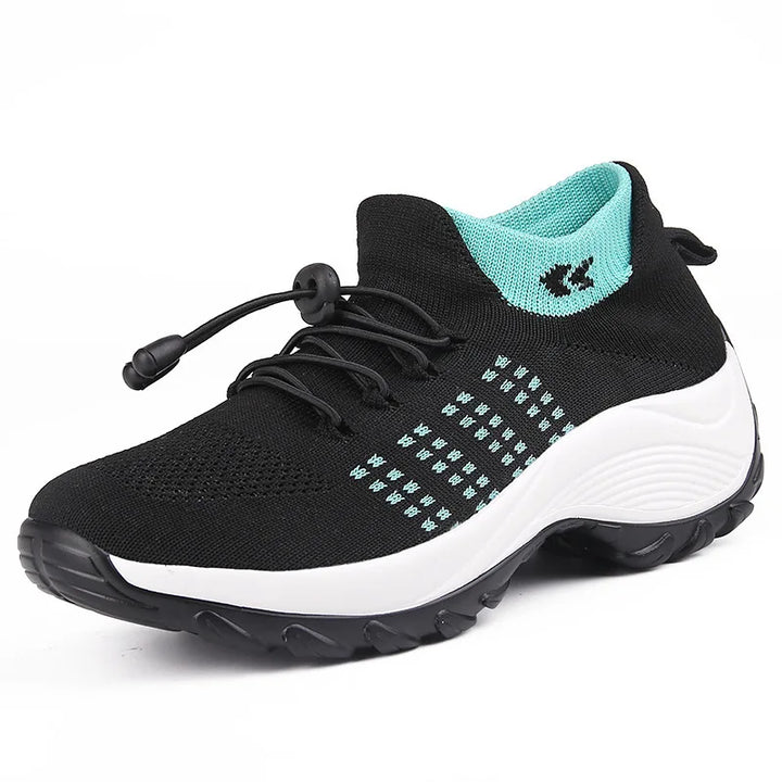 Casual plattformssneakers för kvinnor, mångsidiga vardagsskor med stil och komfort.