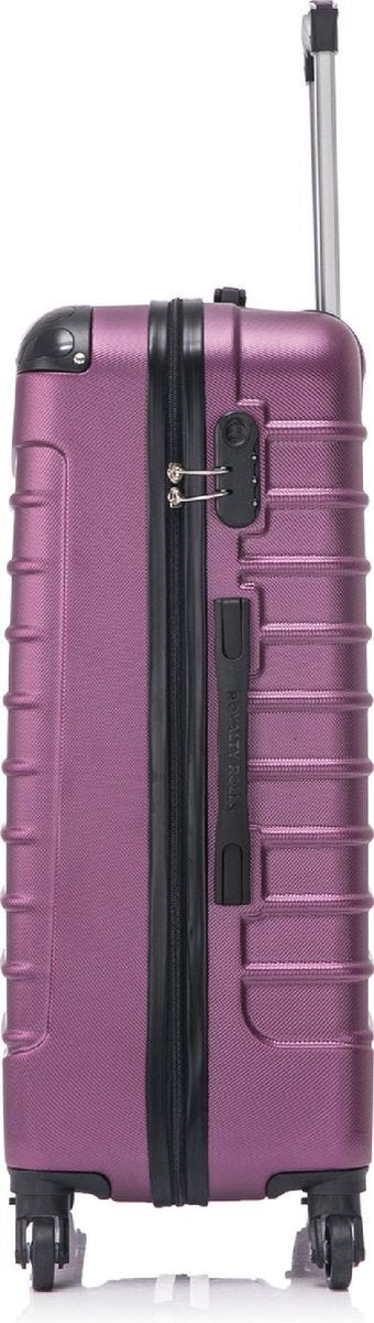 Bordeaux resväskeset, hårdskal, med 4-hjul spinner. Idealiskt för weekendresor & flygbagage.