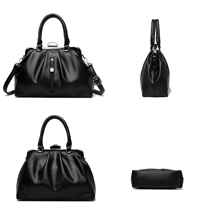 Bekväm crossbody väska i PU-läder. Damväska med justerbar axelrem för perfekt passform.