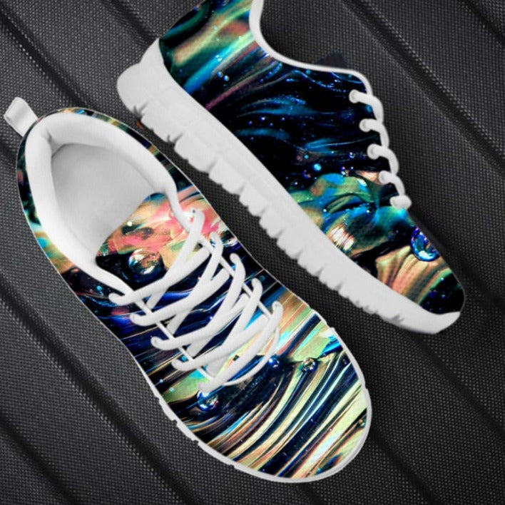 Mångsidiga Dam Galaxy Sneakers, idealiska vardagsskor för ultimat komfort och stil. Passar alla tillfällen.