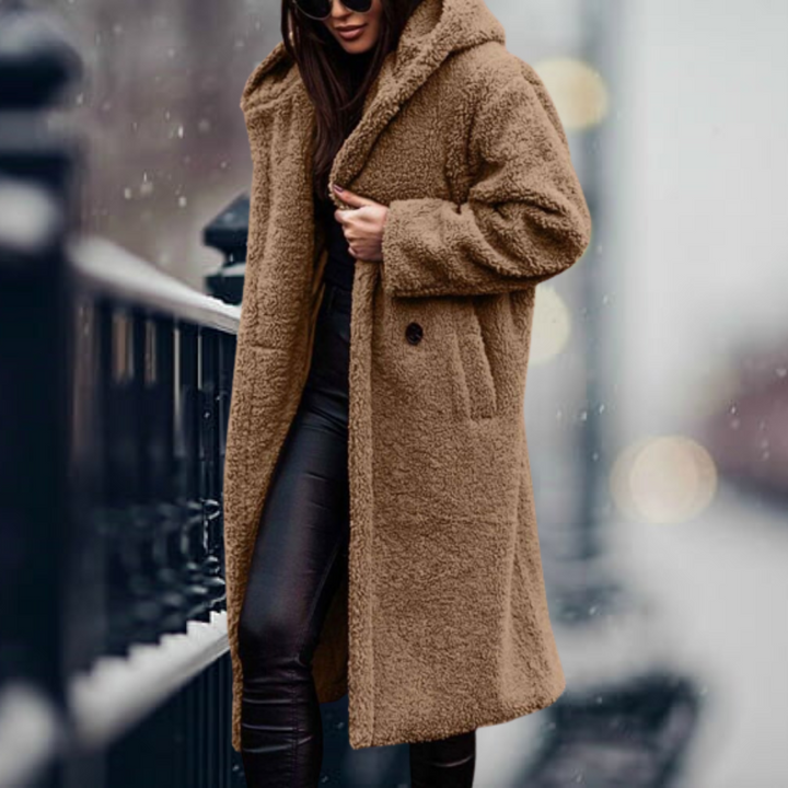 Snygg huvtröja för kvinnor i modern stil, perfekt för avslappnad look.
