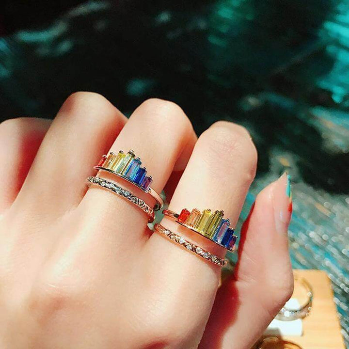 Justerbar kronring "Till Min Dotter" i silver eller roséguld. Mångsidig dam ring med tidlös design.