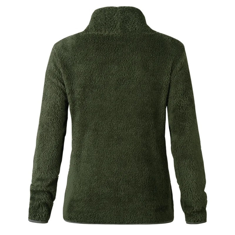 Bekväm dam sköldpaddshalsad pullover. Varm & supermjuk tröja, ett måste för höst/vinter.