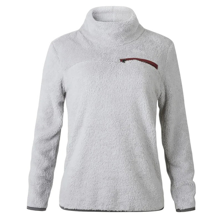 Elegant sköldpaddshalsad damtröja. Enfärgad pullover, supermjuk och perfekt för stilfulla outfits.
