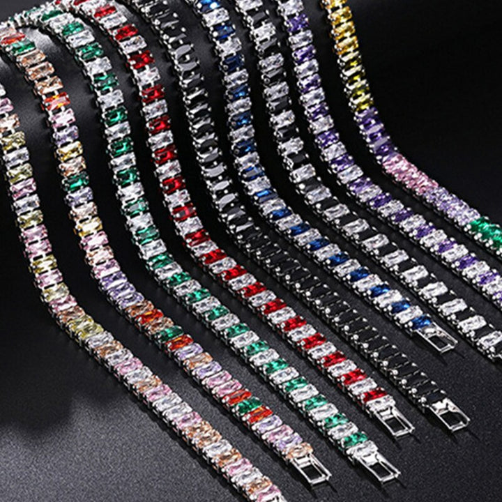 Zirkonarmband för kvinnor, perfekt att kombinera med andra smycken. Vardagslyx.