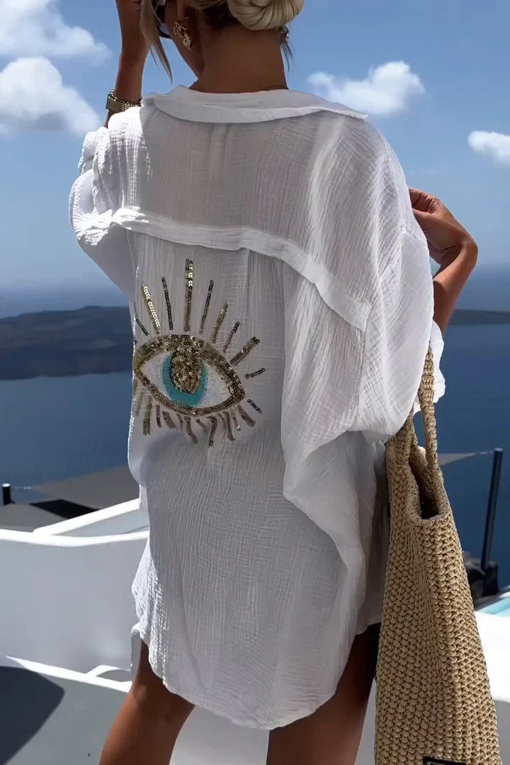 Elegant damskjorta med överdimensionerad design. Perfekt för en avslappnad men stilfull look.