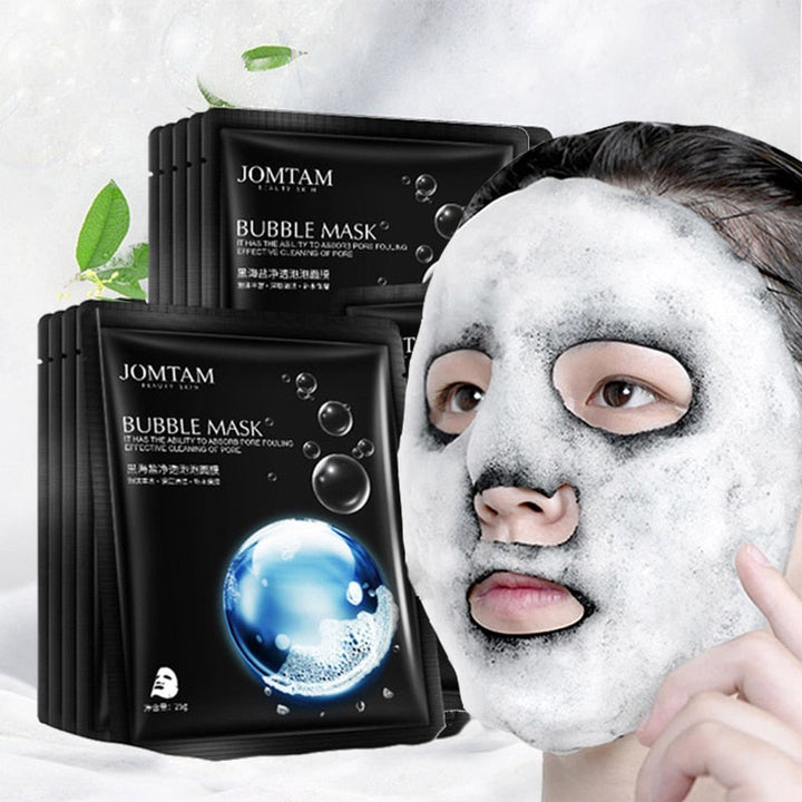 Djupt rengörande bubbelmask för ansiktet. Rengör pormaskar och oren hy med skonsam detoxeffekt.