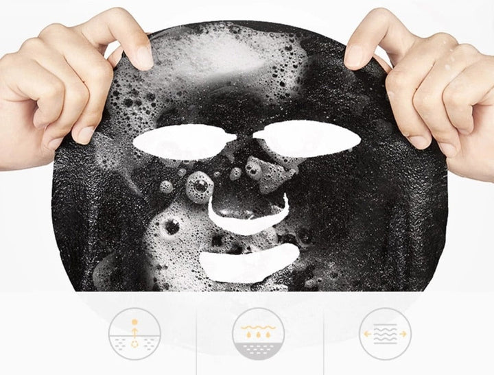 Återfuktande bubbla ansiktsmask som ger lyster. Perfekt för hemmaspa och skonsam hudvård.