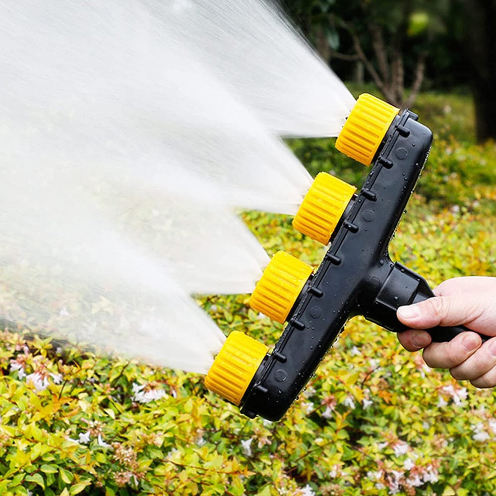 Justerbar bevattningssprinkler för trädgård och gräsmatta. Optimal växtvård utomhus med jämnt vattenflöde.