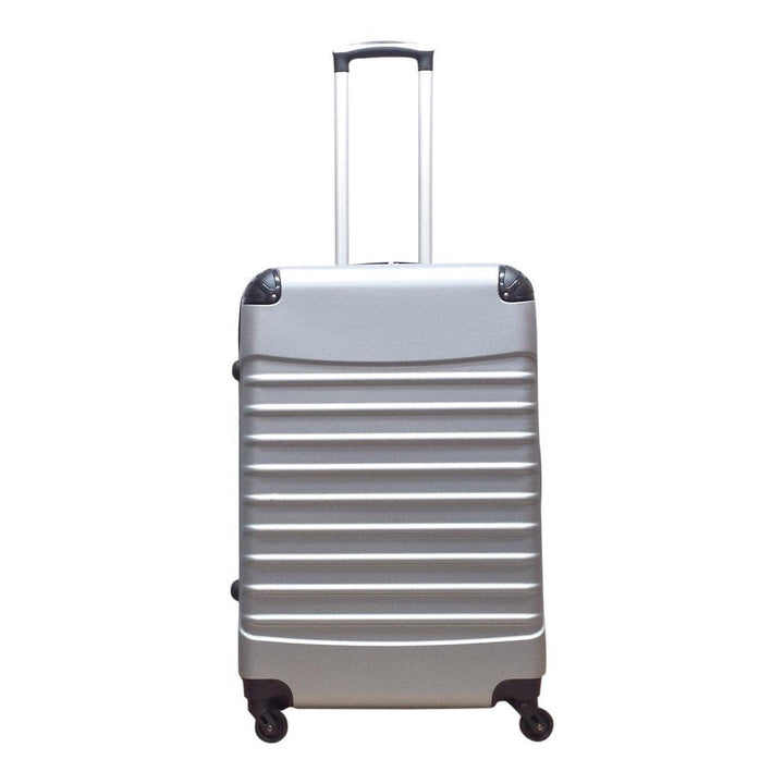 Mångsidigt 2-delat resväskeset i elegant silver. Perfekt för både kortare weekendresor och längre äventyr.