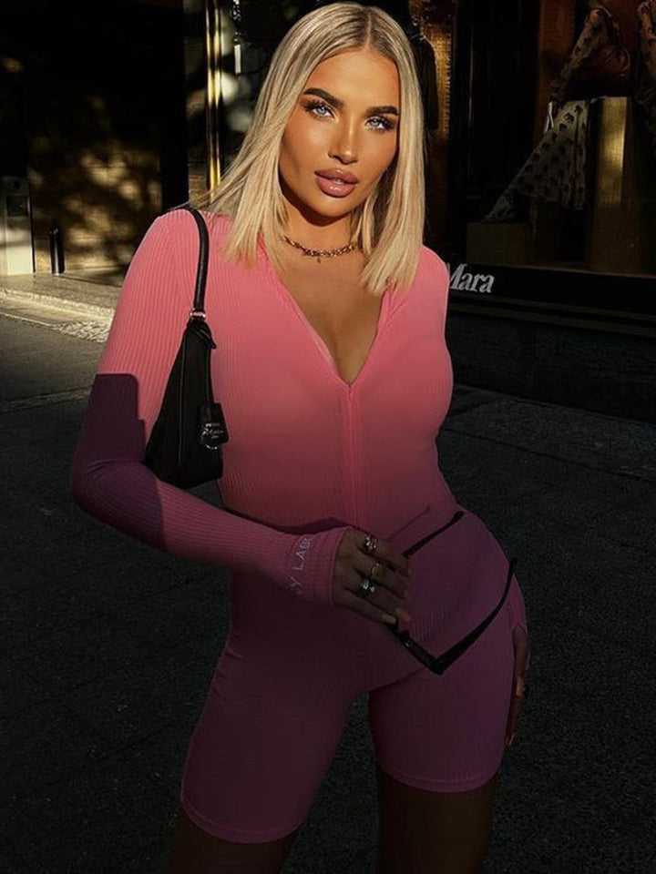 Bekväm och stilren bodycon byxdress, smickrande passform som passar alla figurer.