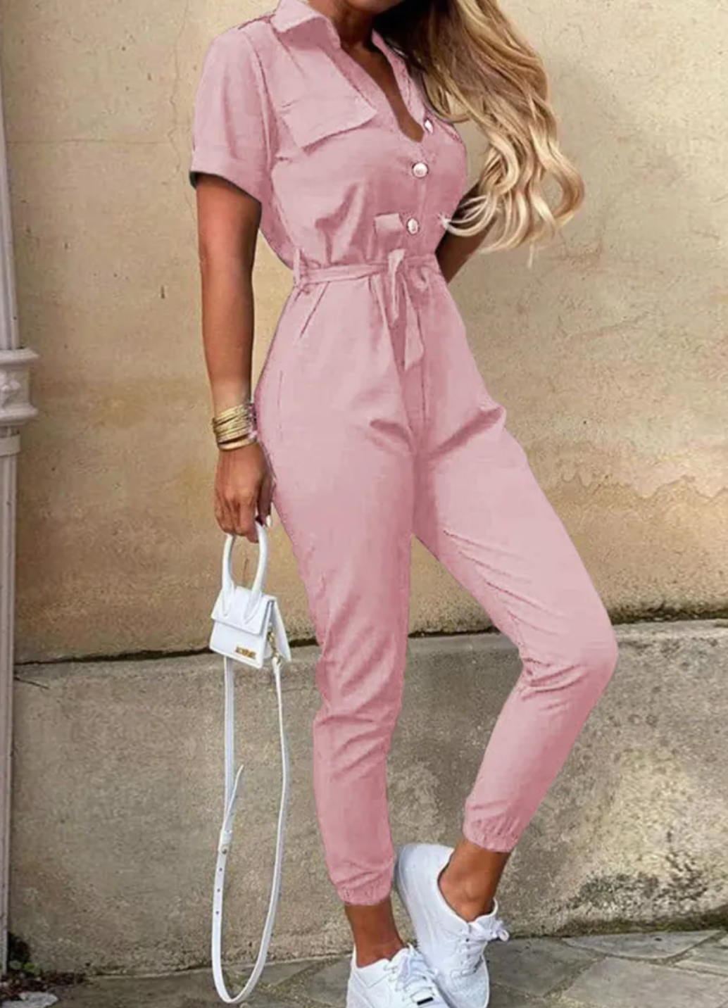 Kvinnlig byxdress, bekväm passform för en lång & elegant kväll.
