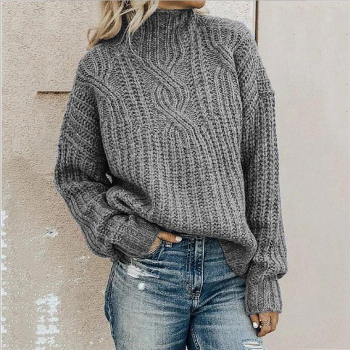 Modern dam pullover, elegant och bekväm. Perfekt damtröja för mångsidig vardagsstil och casual tillfällen.