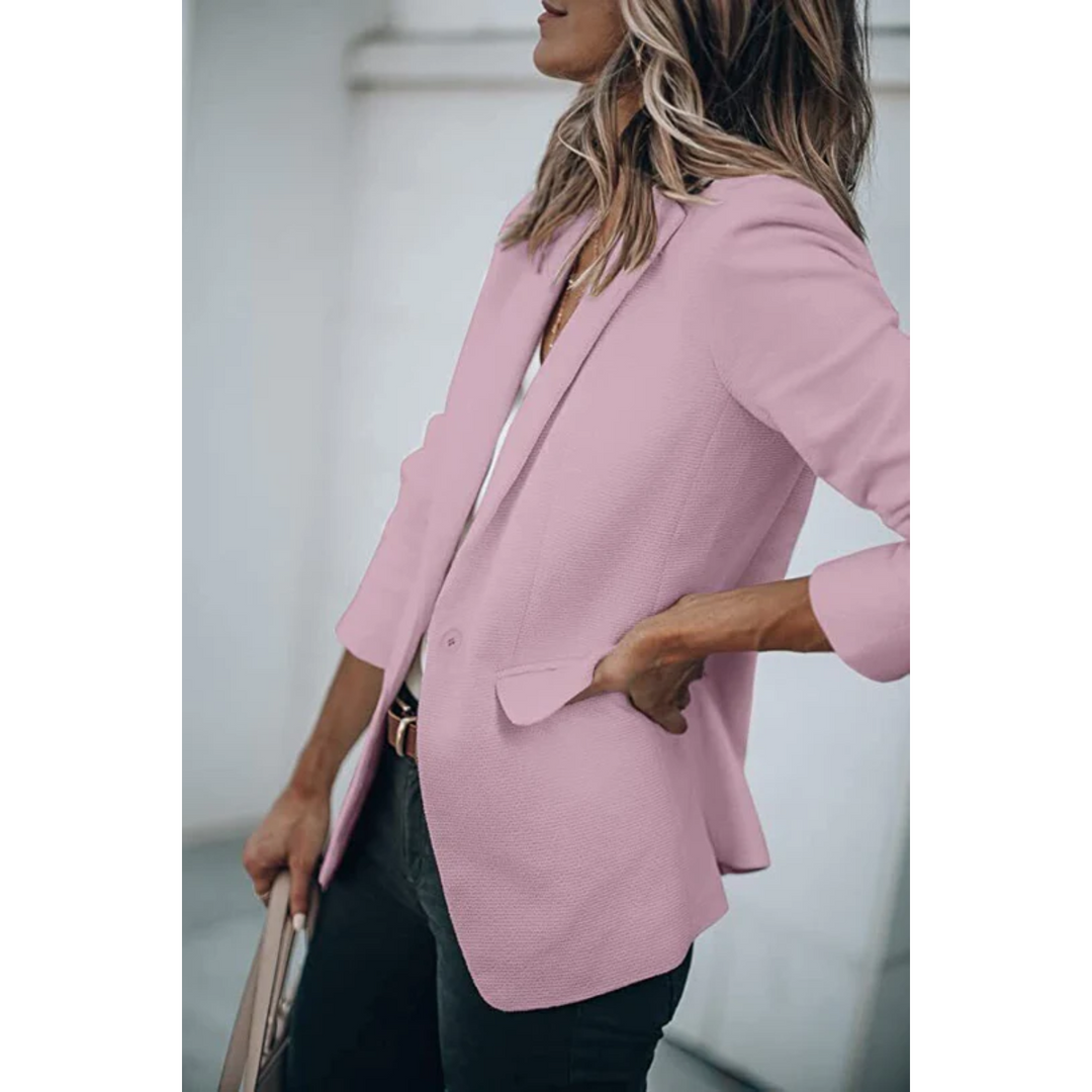 Klassisk kvinnors kavaj, perfekt för en tidlös och professionell look.