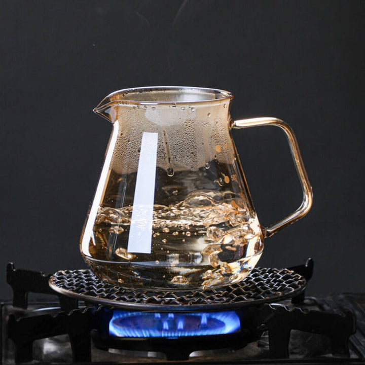 Borosilikatglas kaffebryggare set för rent och fylligt droppkaffe. Ett måste för barista-hemmet.
