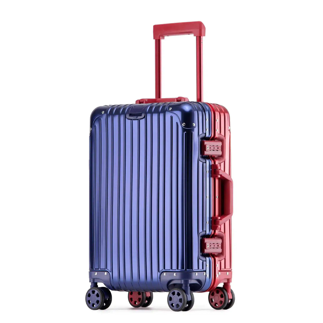 Slagtålig hårdskalsbagage, perfekt för organiserat resebagage med TSA-lås och smidiga spinnhjul.