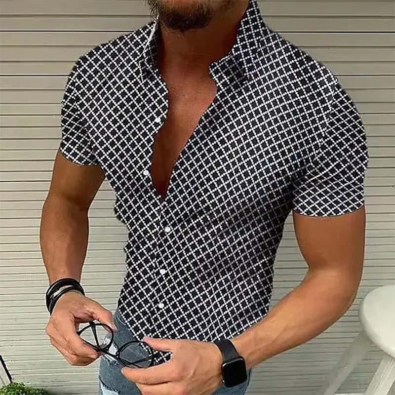 Avslappnad långärmad herrskjorta med praktisk dragkedja för en modern och elegant look.