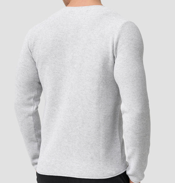 Premium herrtröja, modern italiensk design med dragkedja. Bekväm & elegant för varje tillfälle.