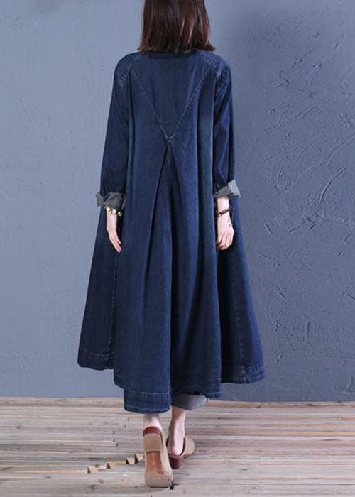 Modern kvinnors trenchcoat med Peter Pan-krage och snygg patchwork design, perfekt för våren och sommaren.