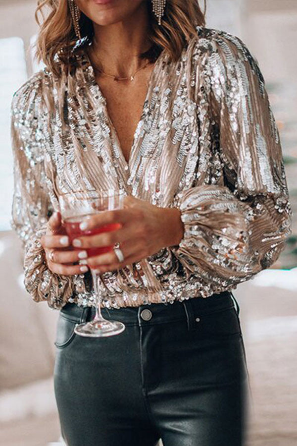 Mode långärmad blus för kvinnor, mångsidig för casual och fest under hösten.